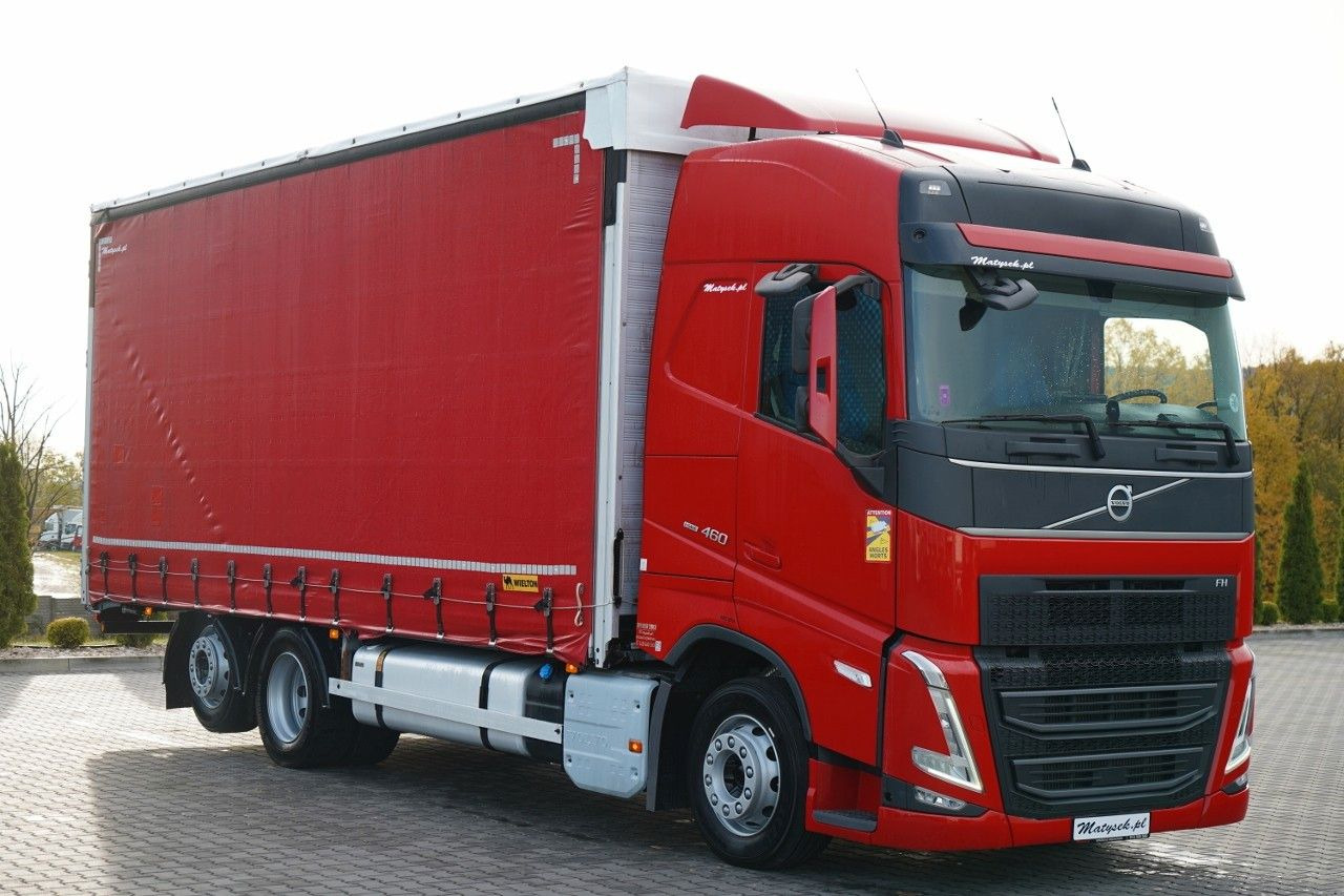 Volvo FH 460 / SOLÓWKA / I-SAVE / I-PARK COOL / OŚ POD - Camião de lona: foto 1 Volvo FH 460 / SOLÓWKA / I-SAVE / I-PARK COOL / OŚ POD - Camião de lona: foto 1