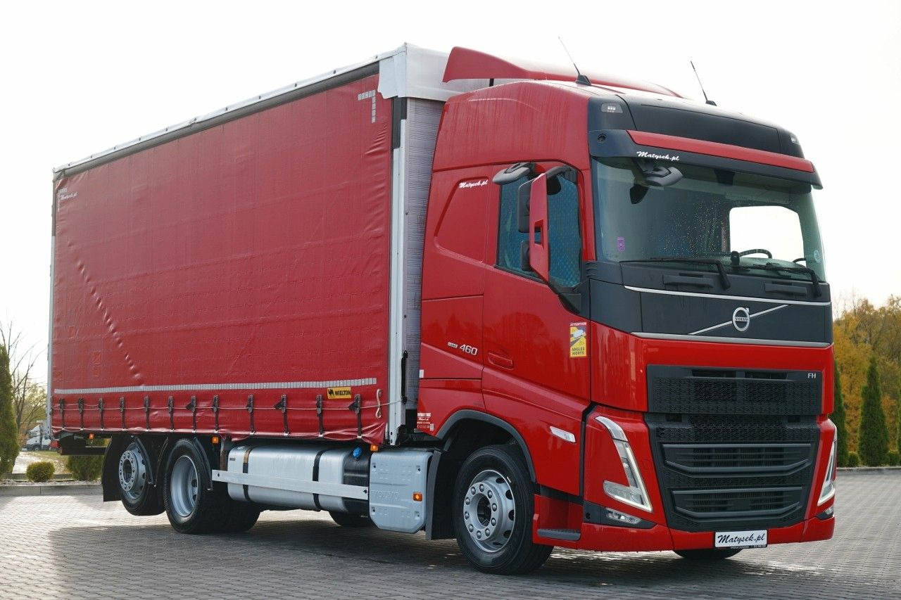 Volvo FH 460 / SOLÓWKA / I-SAVE / I-PARK COOL / OŚ POD - Camião de lona: foto 2 Volvo FH 460 / SOLÓWKA / I-SAVE / I-PARK COOL / OŚ POD - Camião de lona: foto 2
