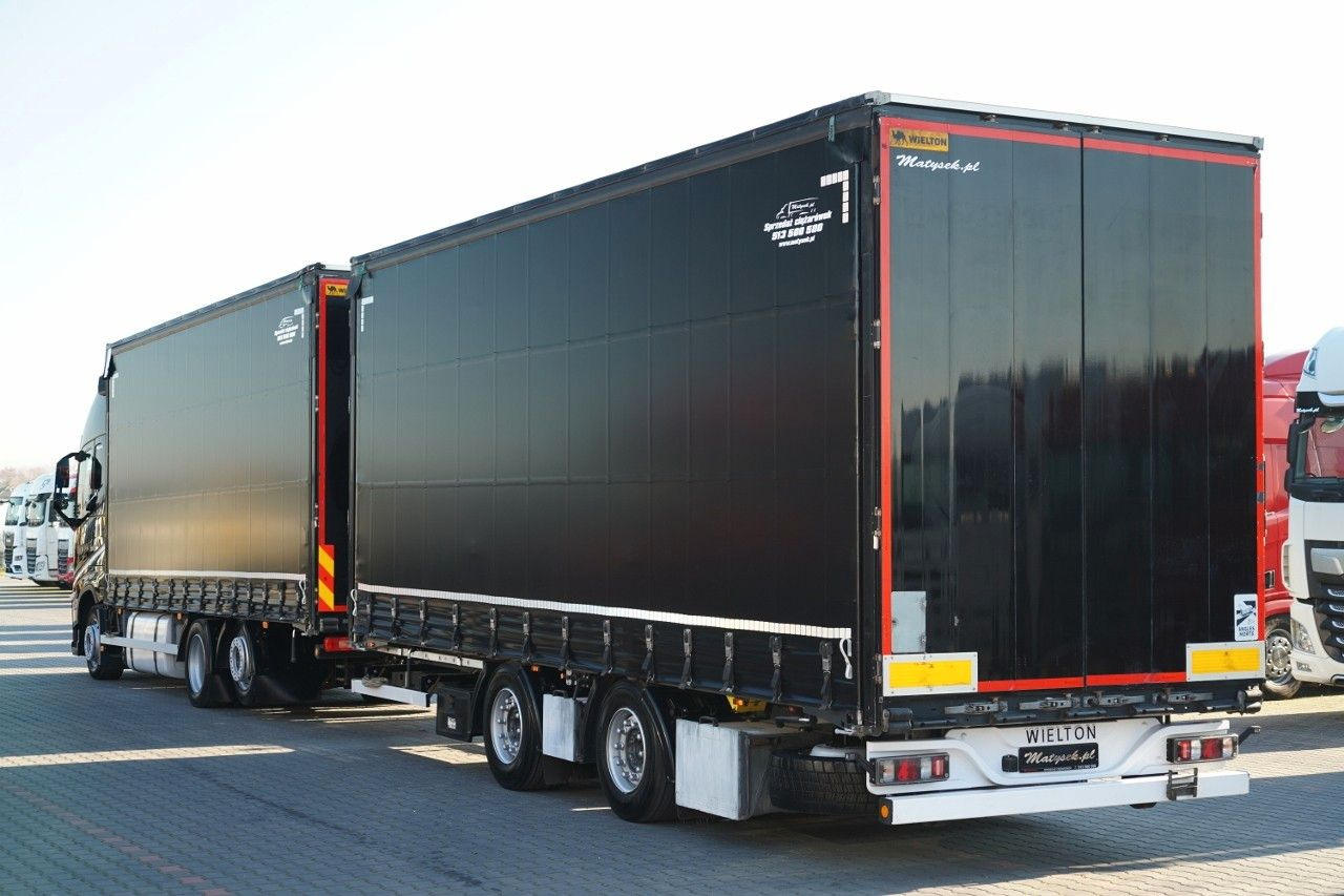 Volvo FH 460 / ZESTAW TANDEM / 120 M3 / PRZEJAZDOWY / - Camião de lona: foto 2 Volvo FH 460 / ZESTAW TANDEM / 120 M3 / PRZEJAZDOWY / - Camião de lona: foto 2