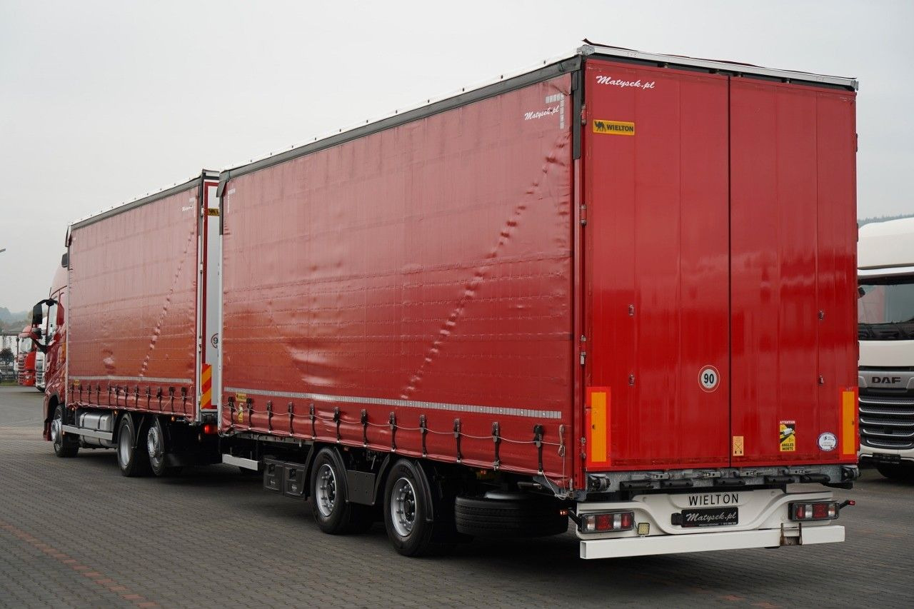 Volvo FH 460 / ZESTAW TANDEM / 120 M3 / PRZEJAZDOWY / - Camião de lona: foto 3 Volvo FH 460 / ZESTAW TANDEM / 120 M3 / PRZEJAZDOWY / - Camião de lona: foto 3
