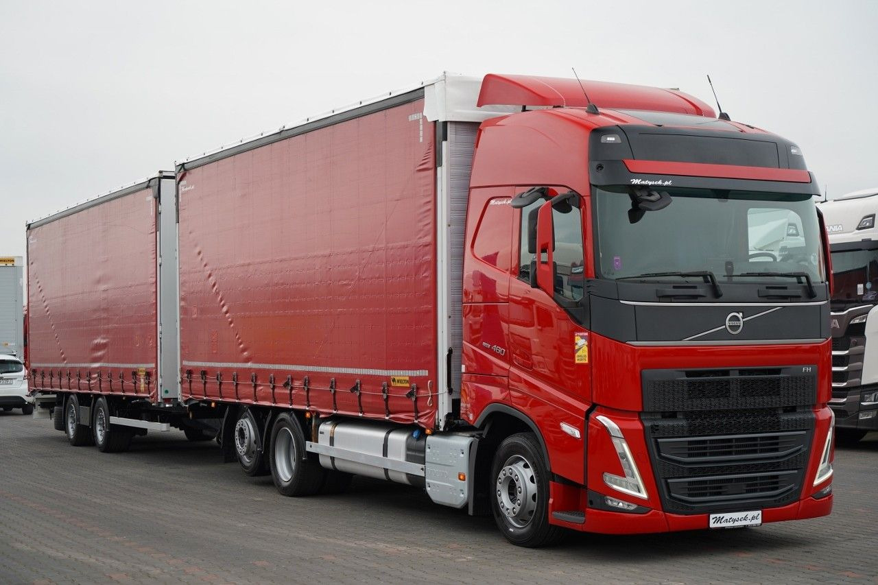 Volvo FH 460 / ZESTAW TANDEM / 120 M3 / PRZEJAZDOWY / - Camião de lona: foto 5 Volvo FH 460 / ZESTAW TANDEM / 120 M3 / PRZEJAZDOWY / - Camião de lona: foto 5