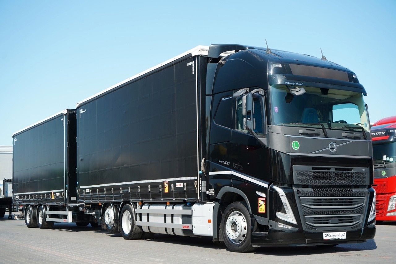 Volvo FH 500 / 6x2 / FIRANKA - 7,7 m / 2023 / KLIMA PO - Camião de lona: foto 1 Volvo FH 500 / 6x2 / FIRANKA - 7,7 m / 2023 / KLIMA PO - Camião de lona: foto 1