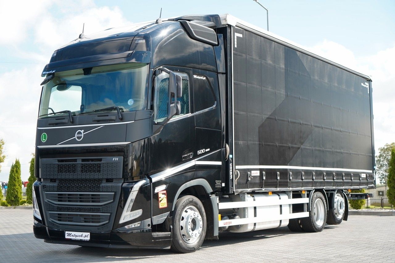 Volvo FH 500 / I-SAVE / TANDEM PRZEJAZDOWY / 2023 / K - Camião de lona: foto 3 Volvo FH 500 / I-SAVE / TANDEM PRZEJAZDOWY / 2023 / K - Camião de lona: foto 3