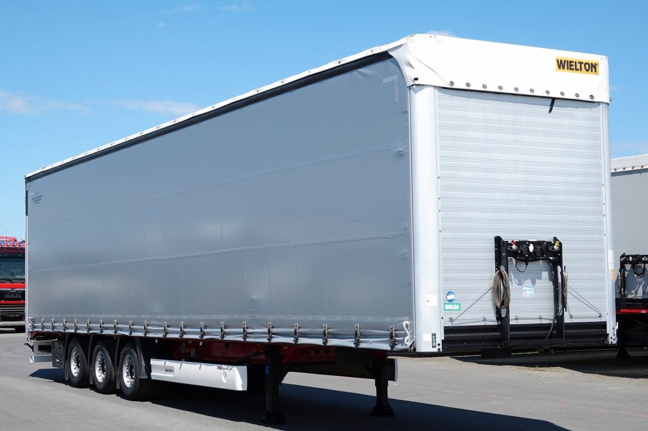 Wielton CURTAINSIDER/MEGA /COILMULD - 9M/LIFT AXLE/ SAF - Semi-reboque de lona: foto 1 Wielton CURTAINSIDER/MEGA /COILMULD - 9M/LIFT AXLE/ SAF - Semi-reboque de lona: foto 1