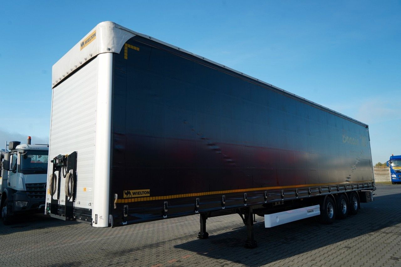 Wielton FIRANKA / MEGA / LOWDECK / MAŁO UŻYWANA / 80 TYS - Semi-reboque de lona: foto 4 Wielton FIRANKA / MEGA / LOWDECK / MAŁO UŻYWANA / 80 TYS - Semi-reboque de lona: foto 4