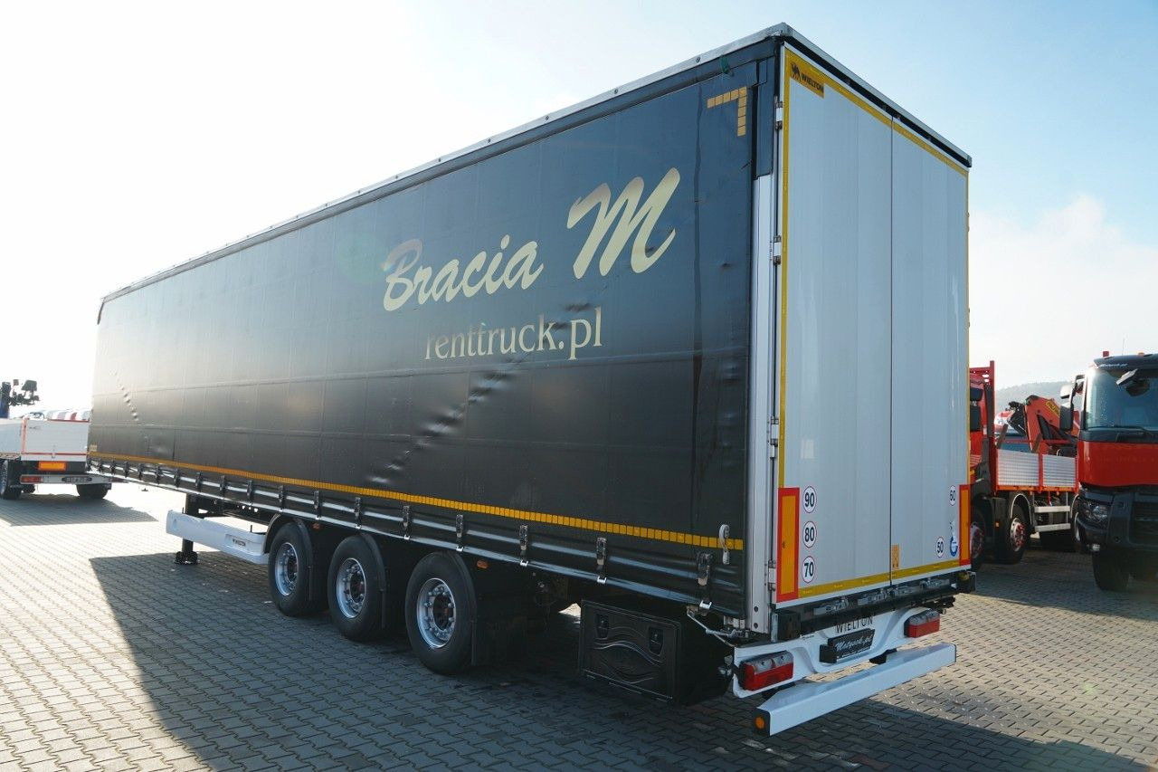 Wielton FIRANKA / MEGA / LOWDECK / MAŁO UŻYWANA / 80 TYS - Semi-reboque de lona: foto 5 Wielton FIRANKA / MEGA / LOWDECK / MAŁO UŻYWANA / 80 TYS - Semi-reboque de lona: foto 5