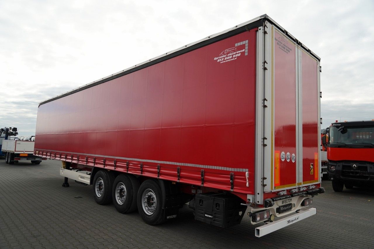 Wielton FIRANKA STANDARD / MULDA DO STALI - 9 M  / OŚ PO - Semi-reboque de lona: foto 3 Wielton FIRANKA STANDARD / MULDA DO STALI - 9 M  / OŚ PO - Semi-reboque de lona: foto 3