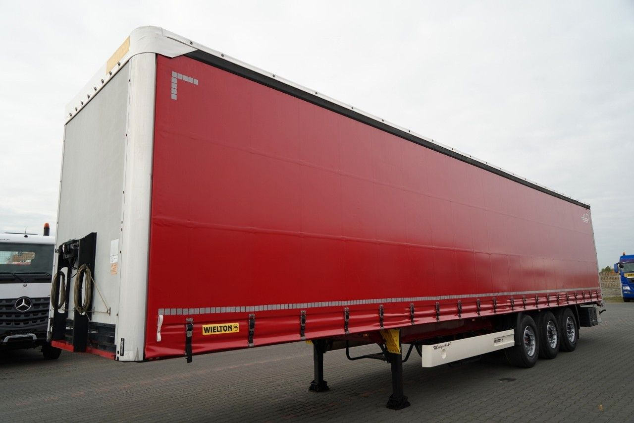 Wielton FIRANKA STANDARD / MULDA DO STALI - 9 M  / OŚ PO - Semi-reboque de lona: foto 2 Wielton FIRANKA STANDARD / MULDA DO STALI - 9 M  / OŚ PO - Semi-reboque de lona: foto 2