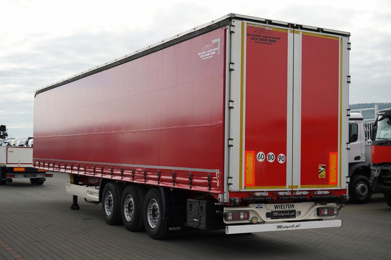 Wielton FIRANKA STANDARD / MULDA DO STALI - 9 M  / OŚ PO - Semi-reboque de lona: foto 4 Wielton FIRANKA STANDARD / MULDA DO STALI - 9 M  / OŚ PO - Semi-reboque de lona: foto 4