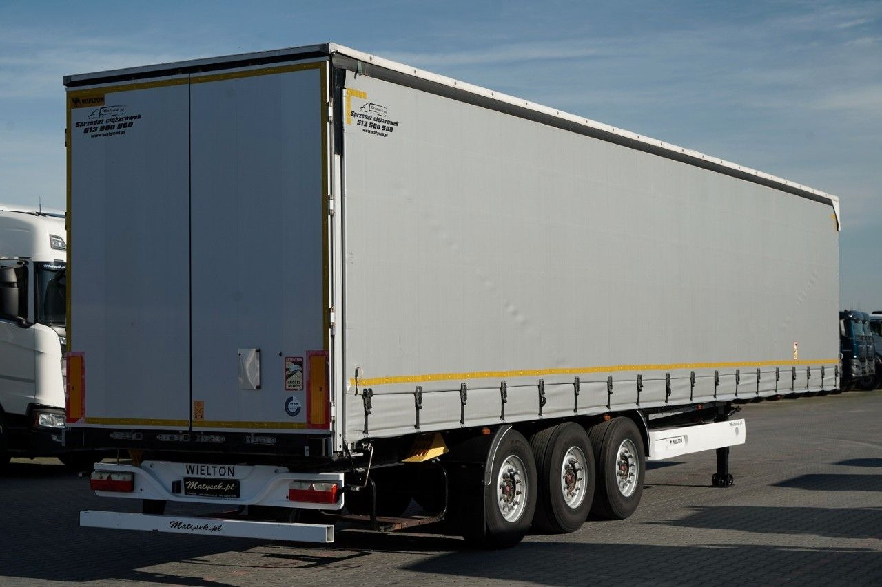 Semi-reboque de lona Wielton FIRANKA / STANDARD / OŚ PODNOSZONA / DACH PODNO: foto 8