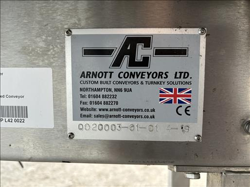 Arnott Stainless conveyor - Transportador: foto 5 Arnott Stainless conveyor - Transportador: foto 5