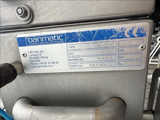 Máquina de padaria Danmatic Spray unit Spray glazing machine: foto 10