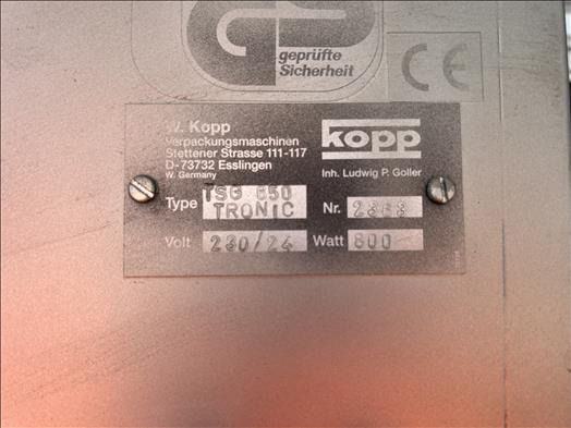 Kopp TSG650 Bag sealer - Máquina de embalagem: foto 5 Kopp TSG650 Bag sealer - Máquina de embalagem: foto 5