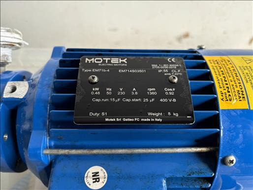 Liverani EP-Mini flexible impeller pump - Equipamento de processamento de alimentos: foto 3 Liverani EP-Mini flexible impeller pump - Equipamento de processamento de alimentos: foto 3