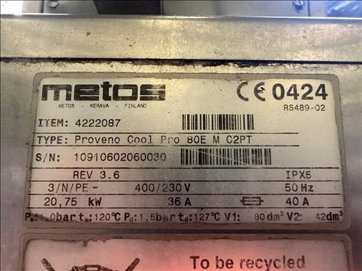 Locação financeira de  Metos Proveno Coolpro 80E Combi kettle Metos Proveno Coolpro 80E Combi kettle: foto 7