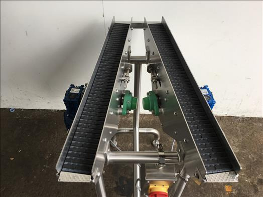 Priden stainless twin lane V conveyor - Transportador: foto 3 Priden stainless twin lane V conveyor - Transportador: foto 3