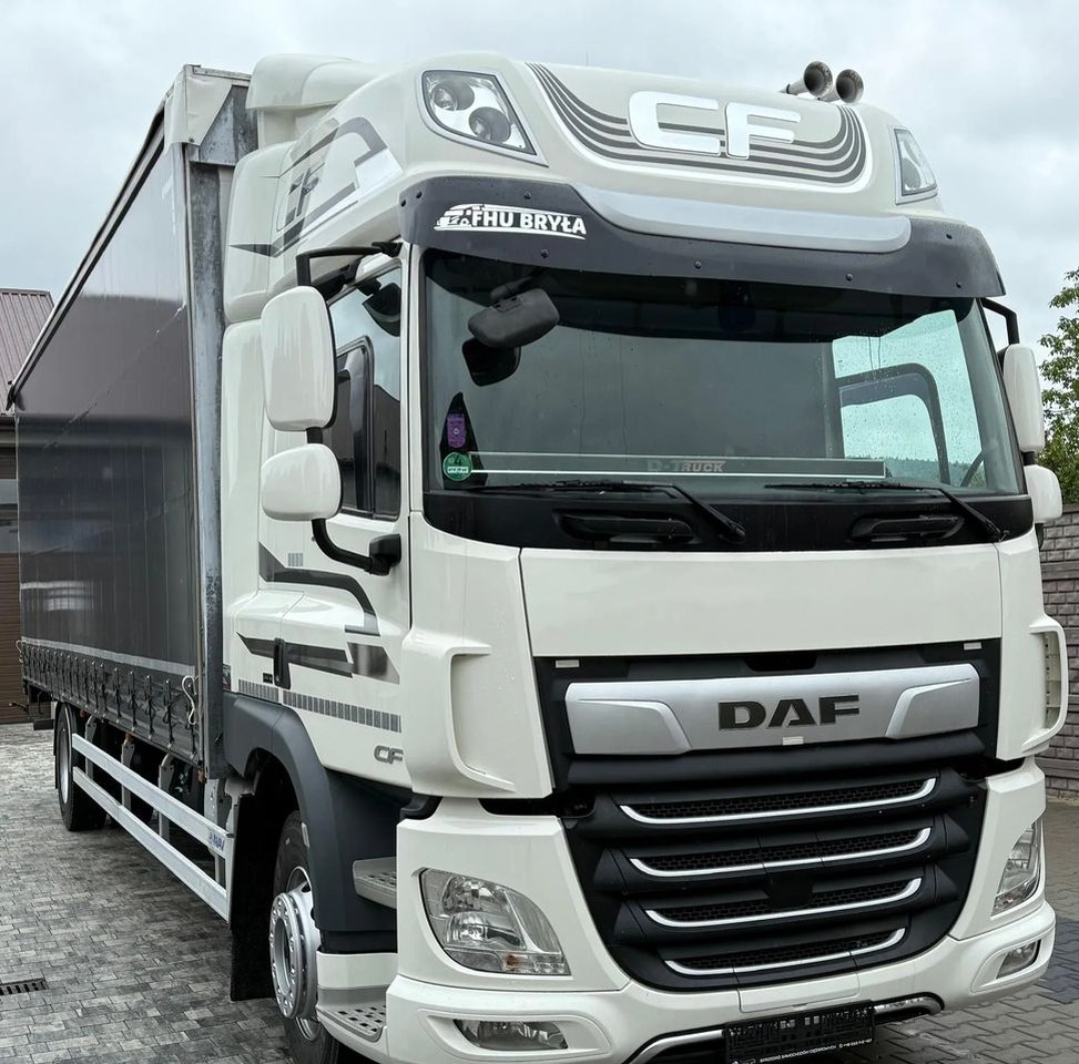 DAF CF290/CF320/FIRANKA/WINDA/E6/JEDEN WŁAŚCICIEL/SPROWADZONY/22PALETY/2019/PODNOSZONY DACH/ JAK NOWY - Camião de lona: foto 2 DAF CF290/CF320/FIRANKA/WINDA/E6/JEDEN WŁAŚCICIEL/SPROWADZONY/22PALETY/2019/PODNOSZONY DACH/ JAK NOWY - Camião de lona: foto 2