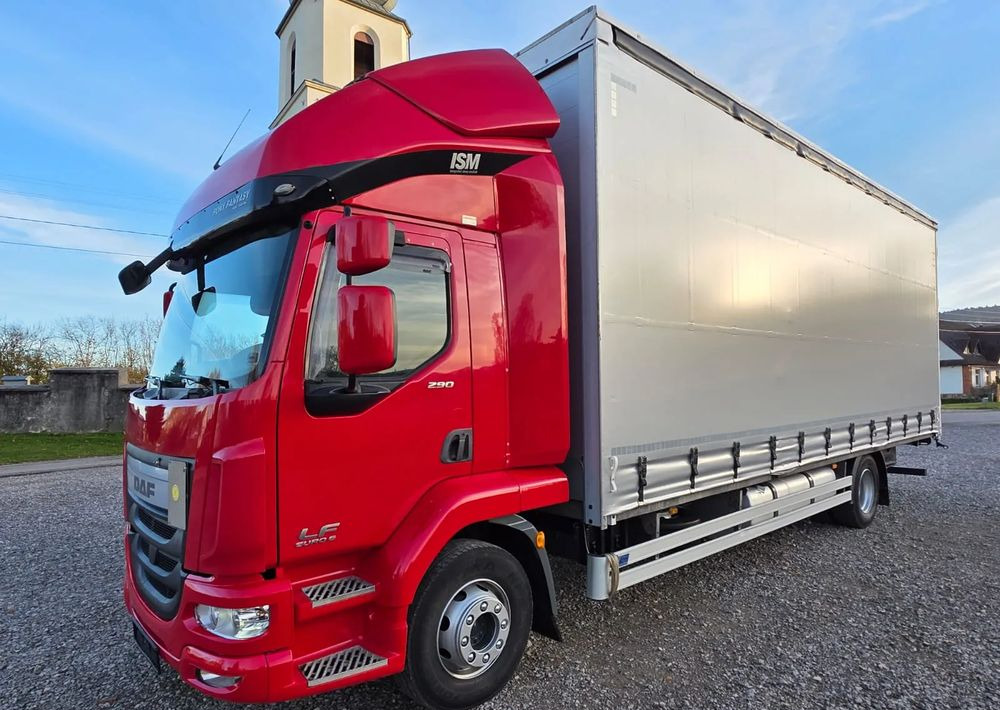 DAF LF 290 / WINDA / 16TON DMC / 3M WYSOKOŚĆ / JUMBO / FIRANKA / SYPIALKA / AUTOMAT / JEDEN WŁAŚCICIE / EURO 6 / 2017/ SPROWADZONY / 19 PALET / DUŻA ŁADOWNOŚĆ / - Camião de lona: foto 2 DAF LF 290 / WINDA / 16TON DMC / 3M WYSOKOŚĆ / JUMBO / FIRANKA / SYPIALKA / AUTOMAT / JEDEN WŁAŚCICIE / EURO 6 / 2017/ SPROWADZONY / 19 PALET / DUŻA ŁADOWNOŚĆ / - Camião de lona: foto 2