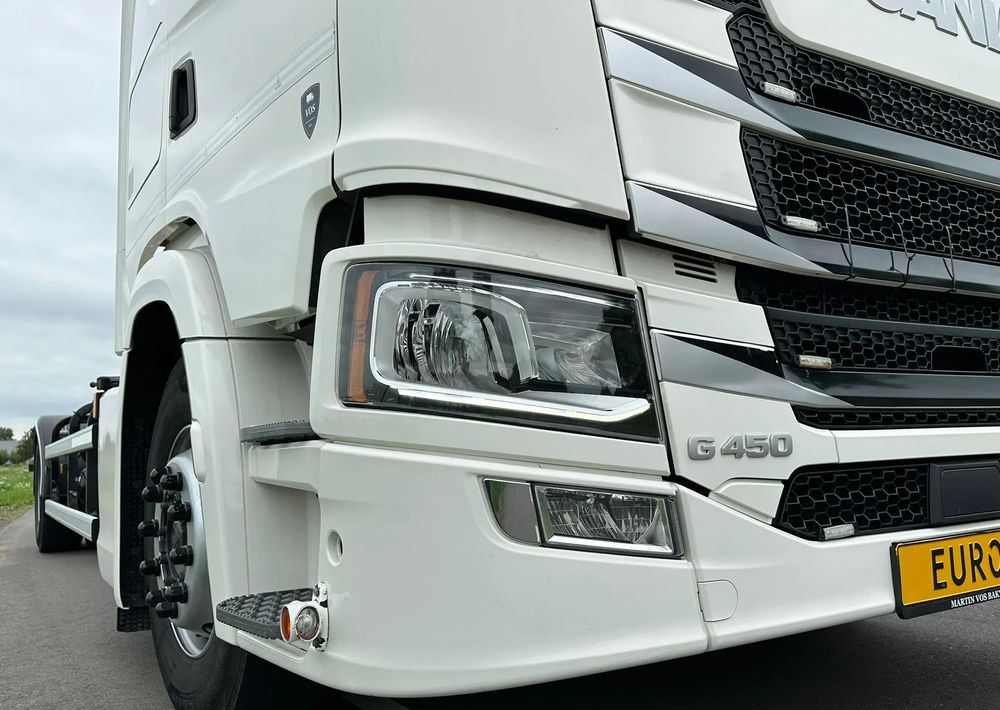 Scania G450 / G410 / BDF / RAMA / E6 / CAŁA NA PODUSZKACH / ROZSTAW OSI 5.5M / LAWETA / DO ŻYWCA / DO BYDŁA / SKÓRY / DO ZABUDOWY / SPROWADZONA - Camião chassi: foto 5 Scania G450 / G410 / BDF / RAMA / E6 / CAŁA NA PODUSZKACH / ROZSTAW OSI 5.5M / LAWETA / DO ŻYWCA / DO BYDŁA / SKÓRY / DO ZABUDOWY / SPROWADZONA - Camião chassi: foto 5