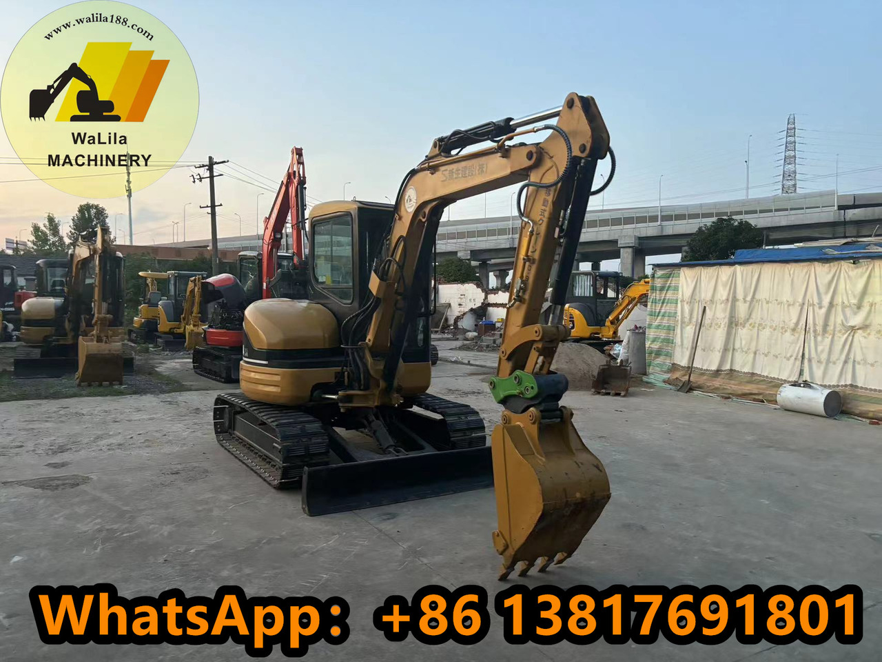 Mini escavadeira CAT 304 CR Caterpillar 304CCR imported excavator [ Nice]: foto 8