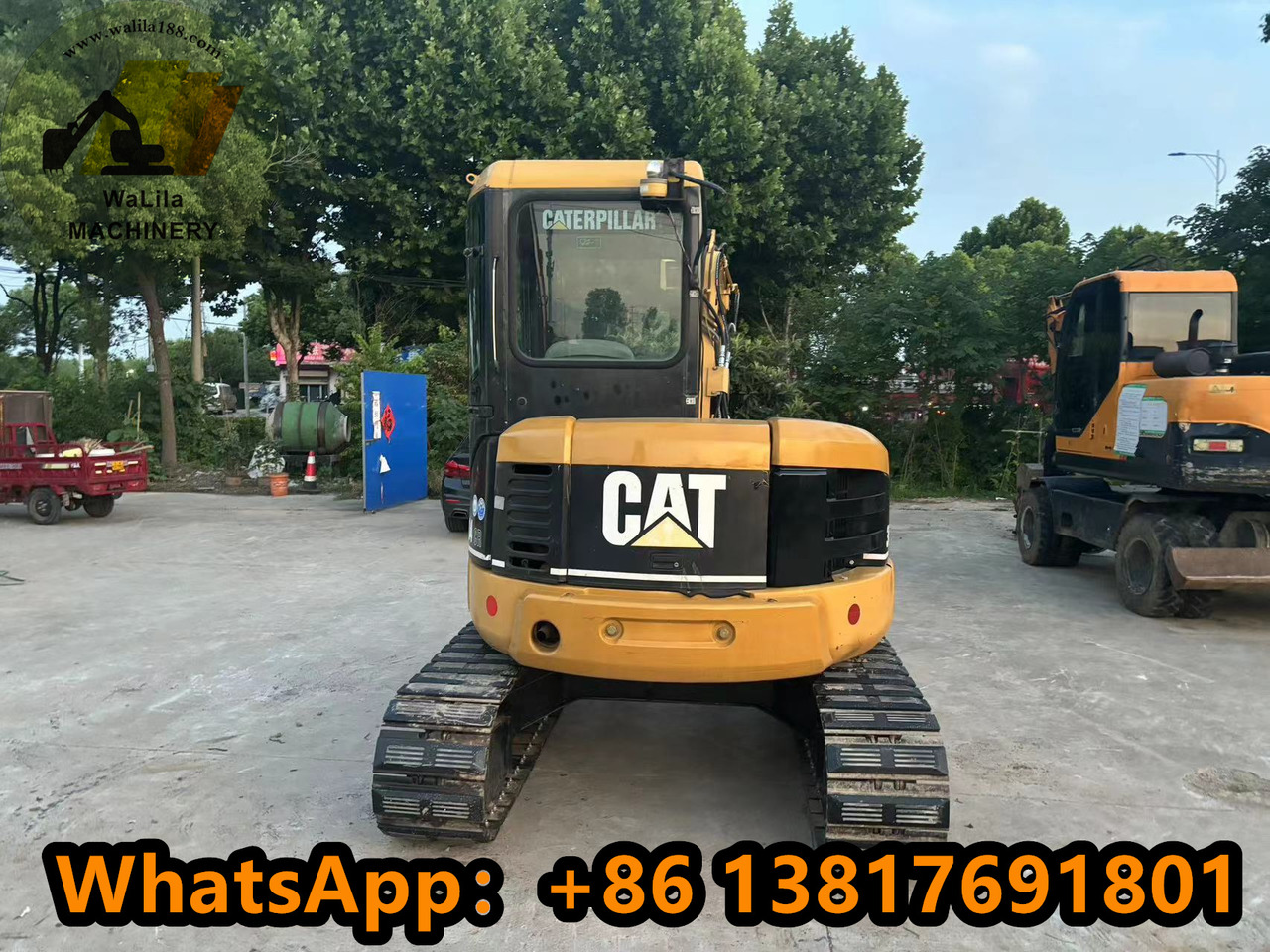 Mini escavadeira CAT 304 CR Caterpillar 304CCR imported excavator [ Nice]: foto 10