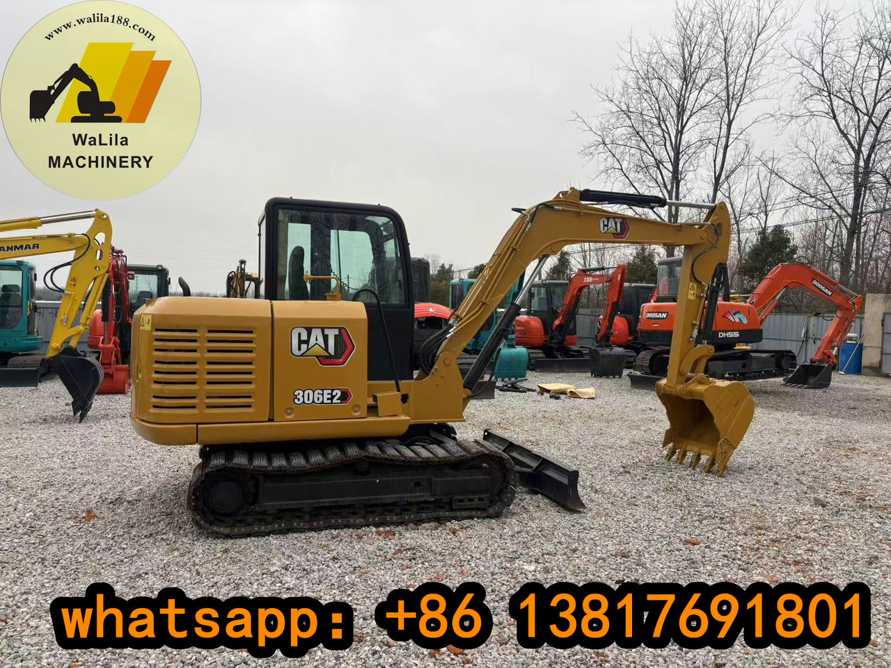 CATERPILLAR 306E2 - Mini escavadeira: foto 1 CATERPILLAR 306E2 - Mini escavadeira: foto 1