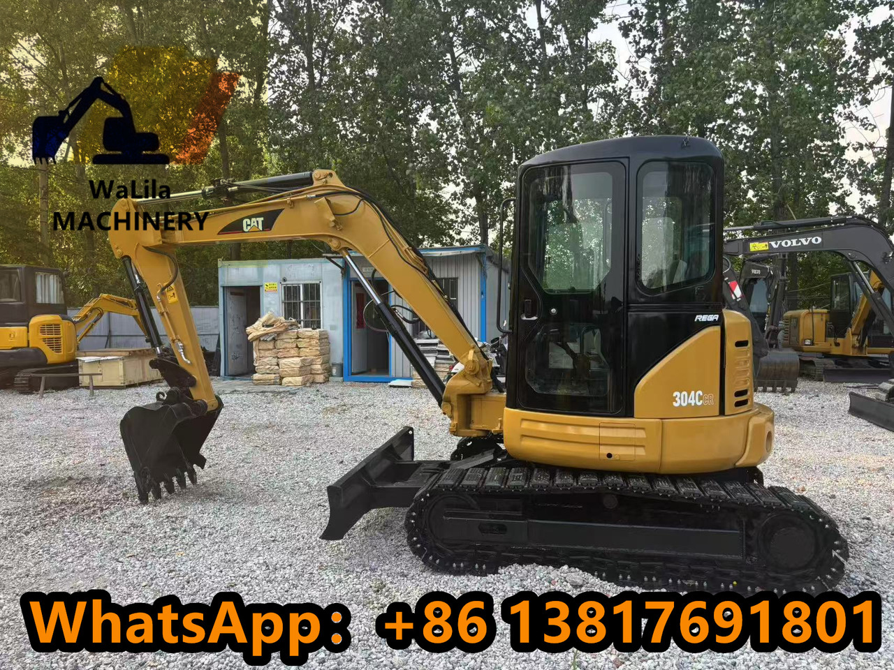 CATERPILLAR CAT304CCR - Mini escavadeira: foto 1 CATERPILLAR CAT304CCR - Mini escavadeira: foto 1