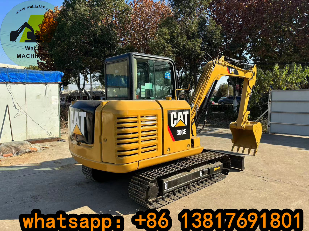 CATERPILLAR CAT306E2 - Mini escavadeira: foto 1 CATERPILLAR CAT306E2 - Mini escavadeira: foto 1