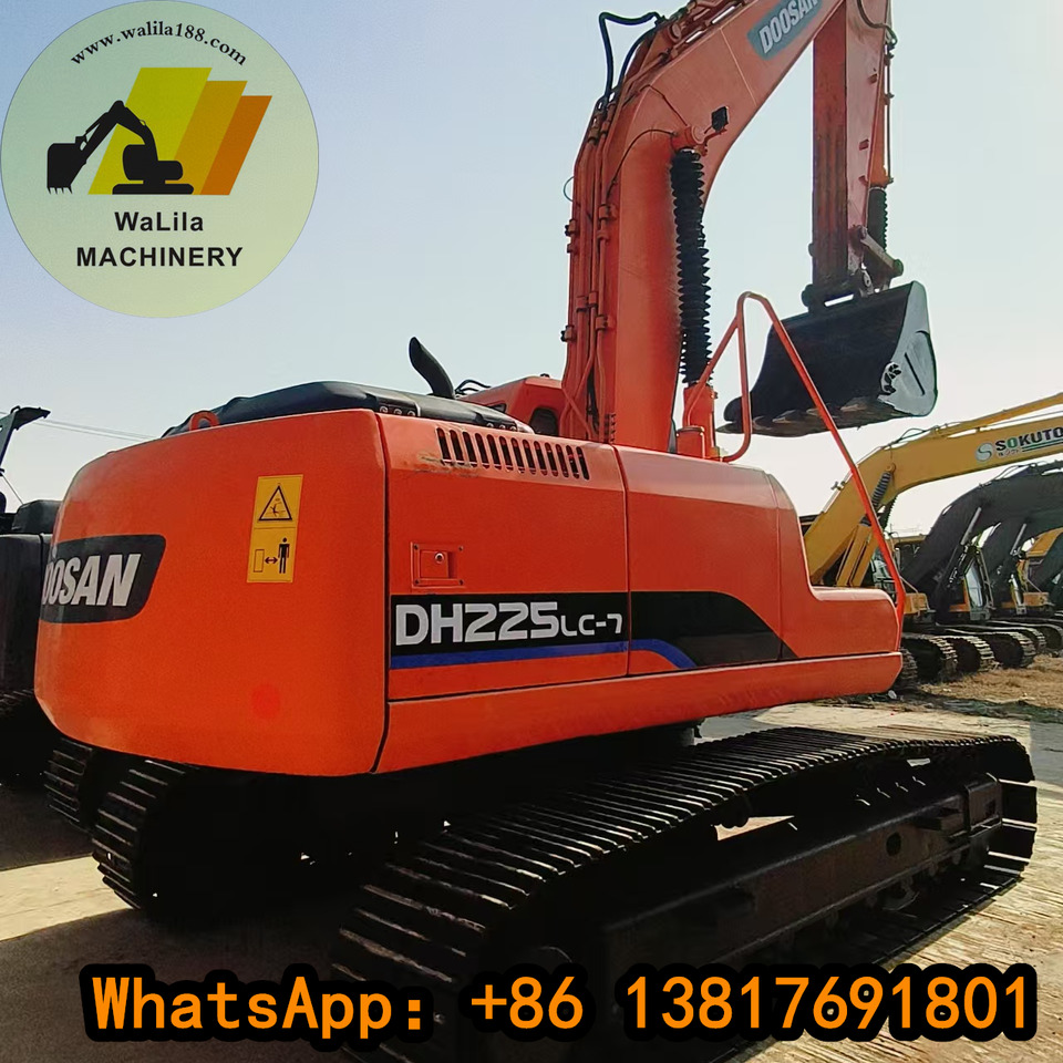 DOOSAN DH225 - Escavadora de rastos: foto 1 DOOSAN DH225 - Escavadora de rastos: foto 1