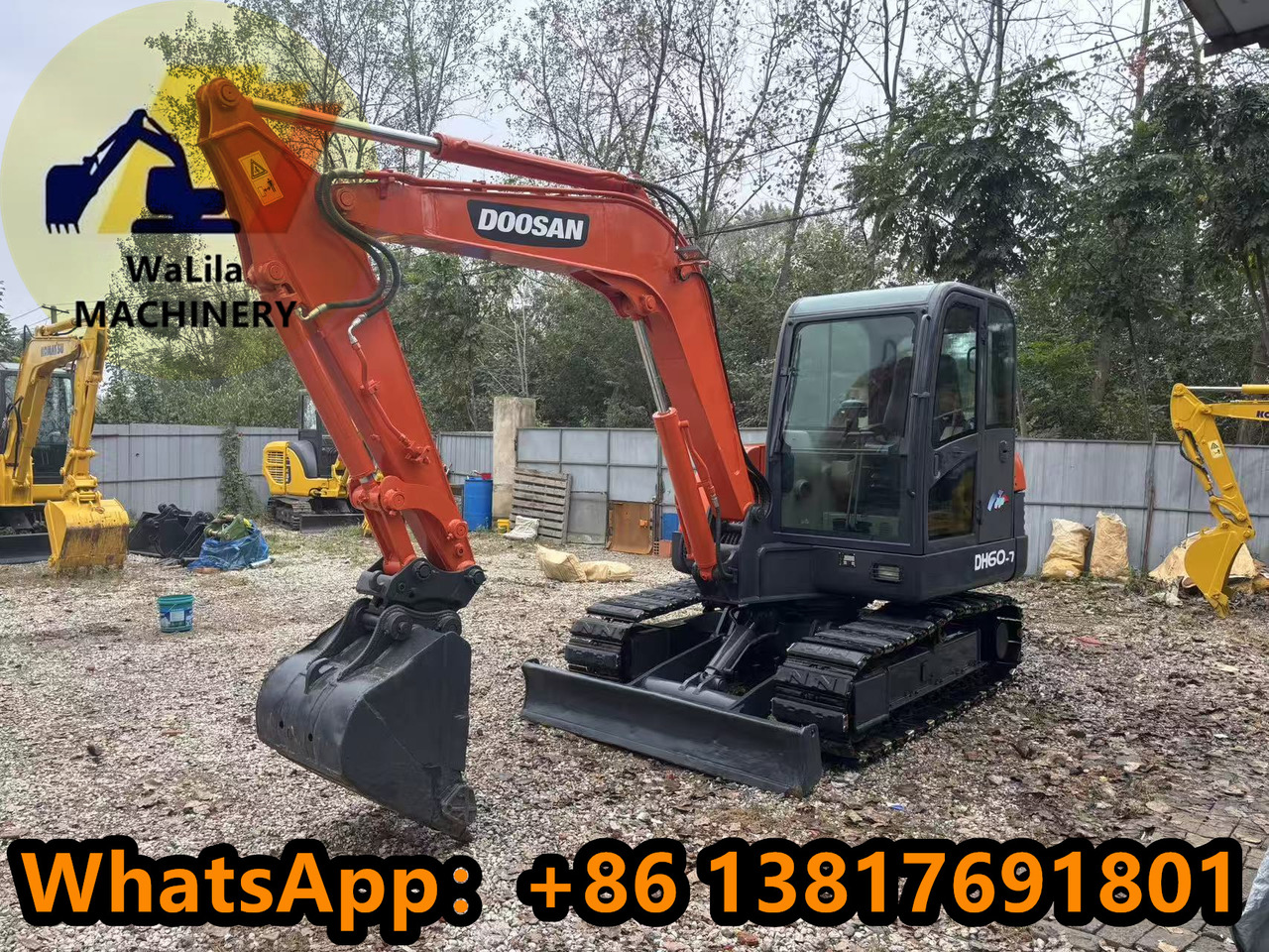 DOOSAN DH60 - Mini escavadeira: foto 5 DOOSAN DH60 - Mini escavadeira: foto 5