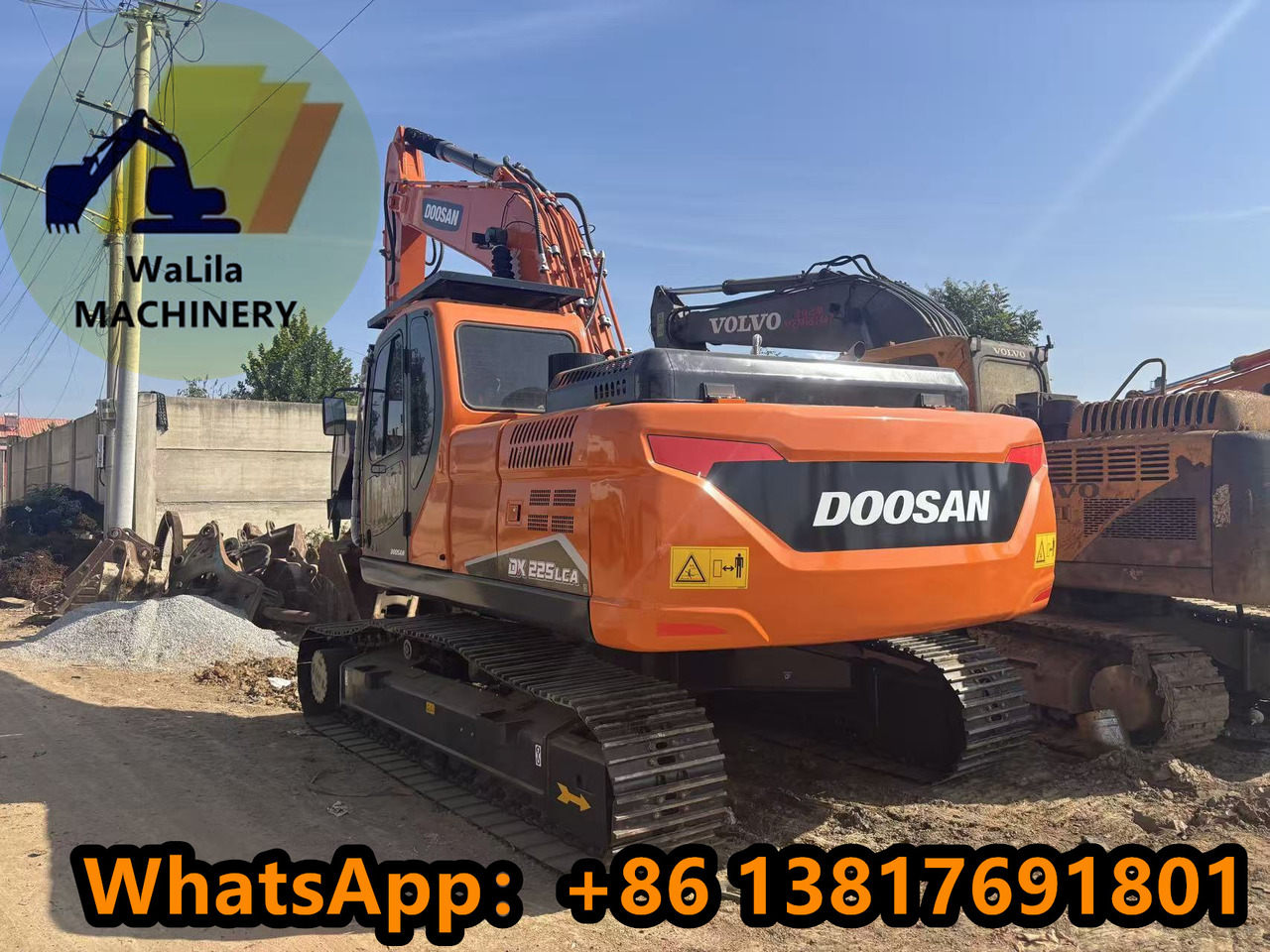 DOOSAN DX225LCA - Escavadora de rastos: foto 1 DOOSAN DX225LCA - Escavadora de rastos: foto 1
