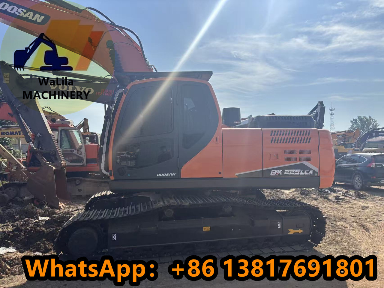 DOOSAN DX225LCA - Escavadora de rastos: foto 3 DOOSAN DX225LCA - Escavadora de rastos: foto 3