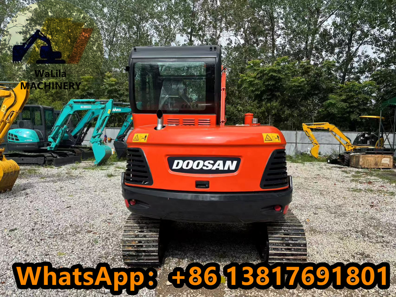 DOOSAN DX60-9 - Mini escavadeira: foto 3 DOOSAN DX60-9 - Mini escavadeira: foto 3