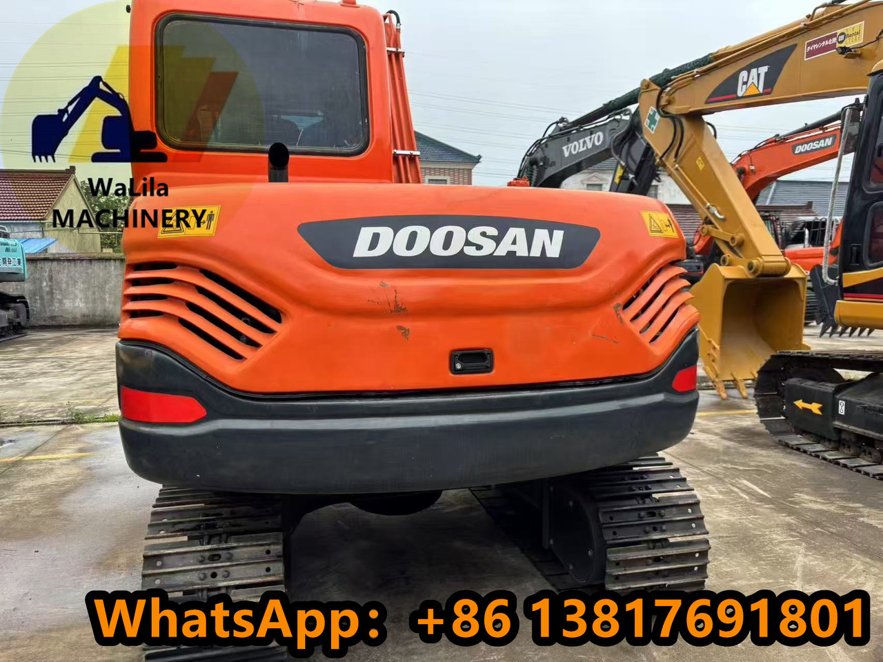 DOOSAN DX75-9 - Mini escavadeira: foto 2 DOOSAN DX75-9 - Mini escavadeira: foto 2