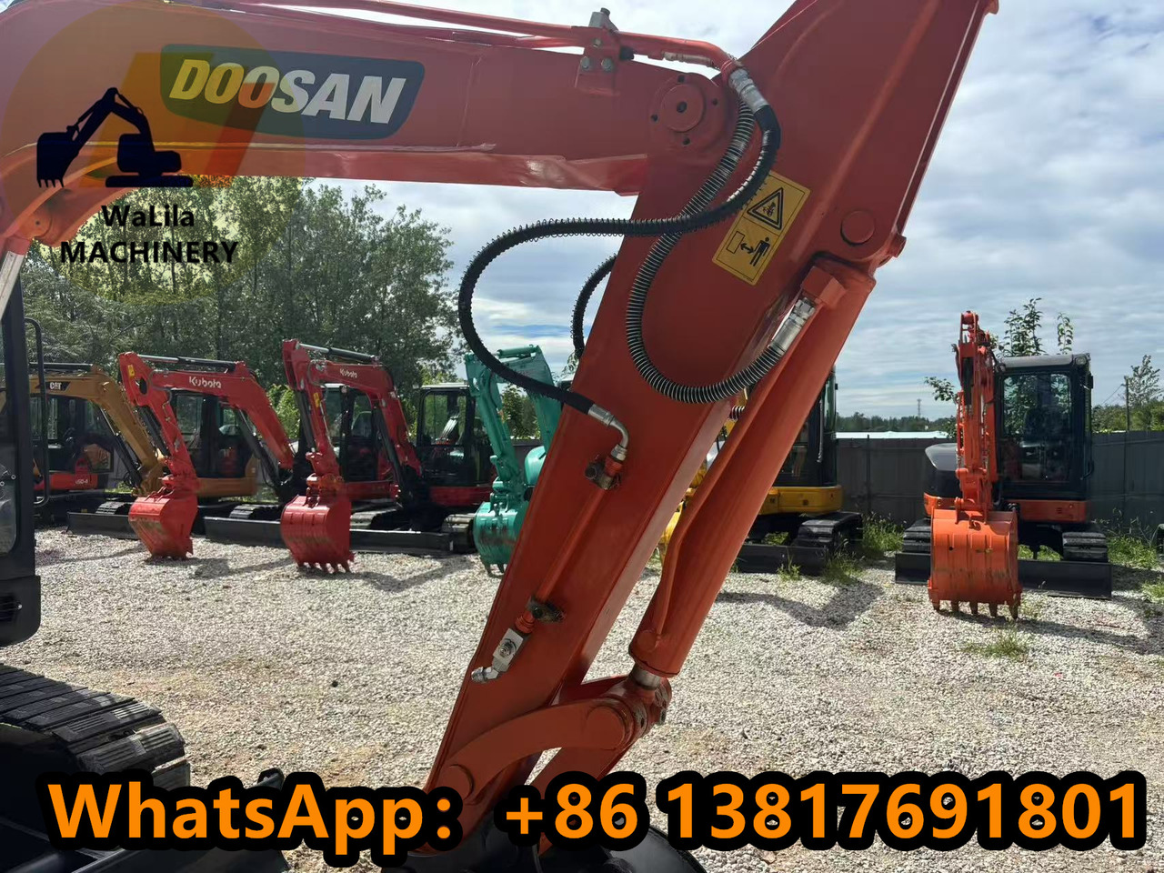 Doosan DH 55-7 DH55 (Good) - Mini escavadeira: foto 5 Doosan DH 55-7 DH55 (Good) - Mini escavadeira: foto 5