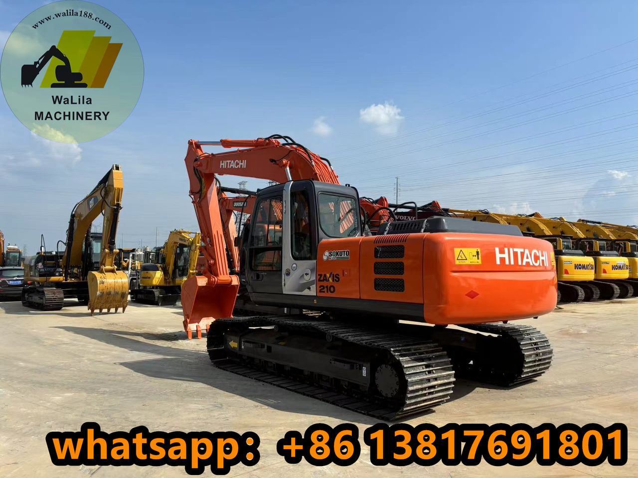 Escavadora de rastos HITACHI ZX210: foto 10