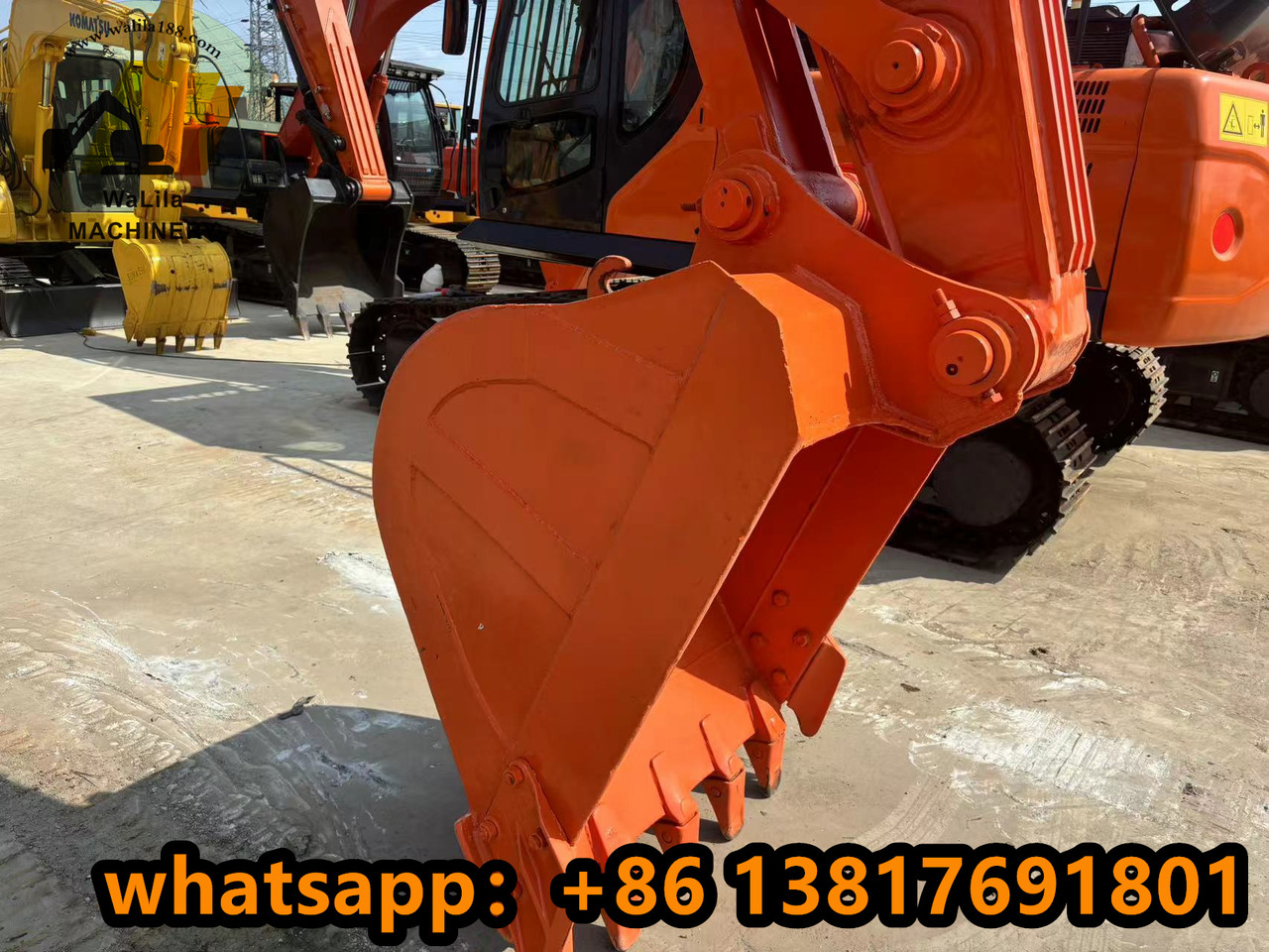 Escavadora de rastos HITACHI ZX210: foto 9
