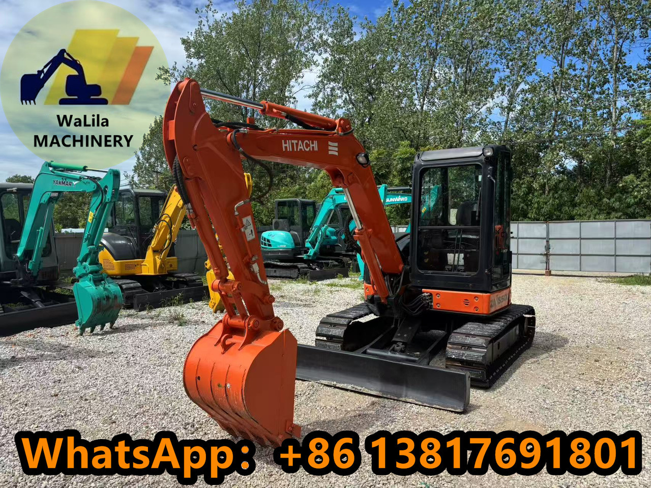 HITACHI ZX50 - Mini escavadeira: foto 2 HITACHI ZX50 - Mini escavadeira: foto 2