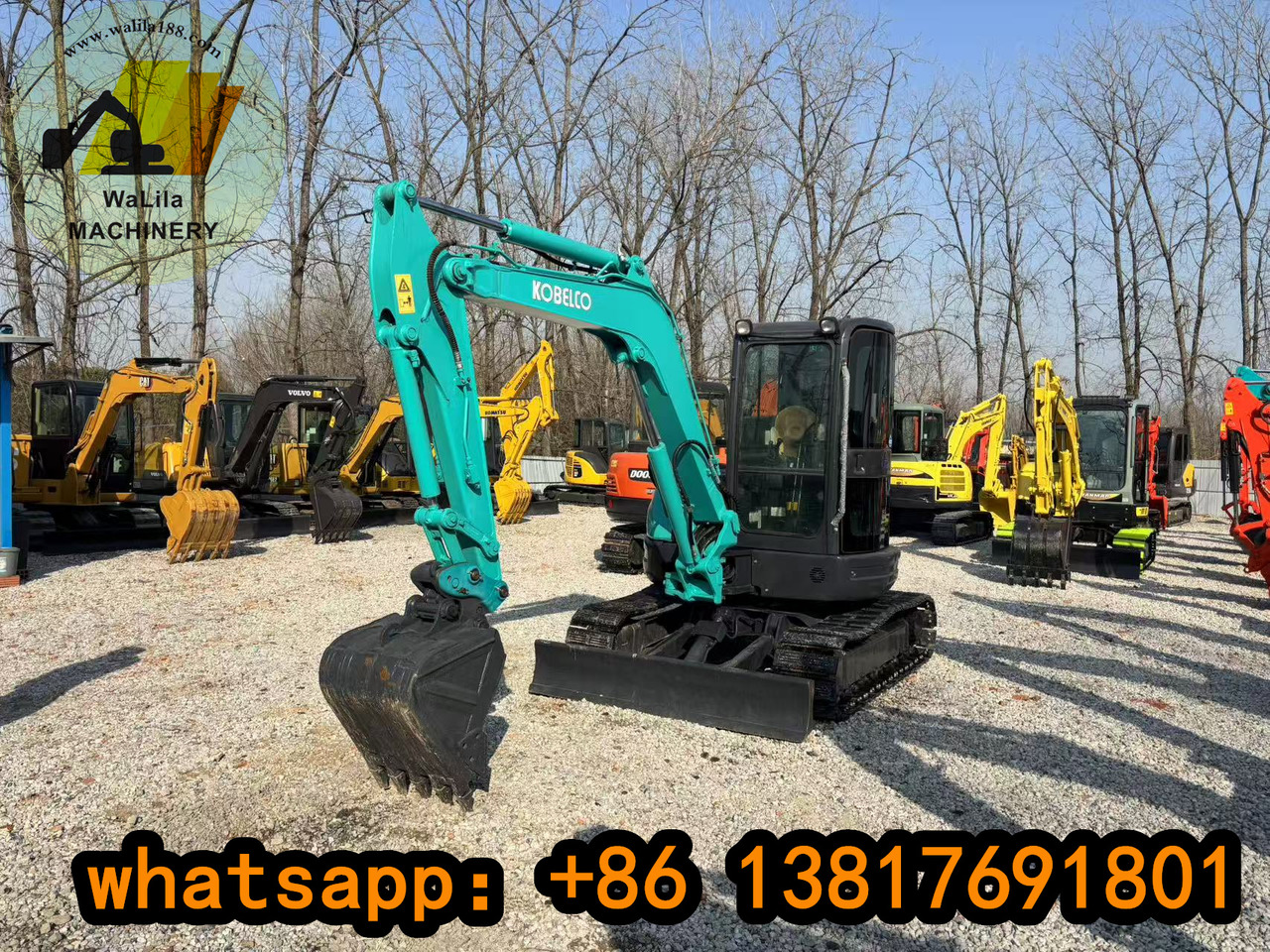 KOBELCO SK55 - Mini escavadeira: foto 2 KOBELCO SK55 - Mini escavadeira: foto 2