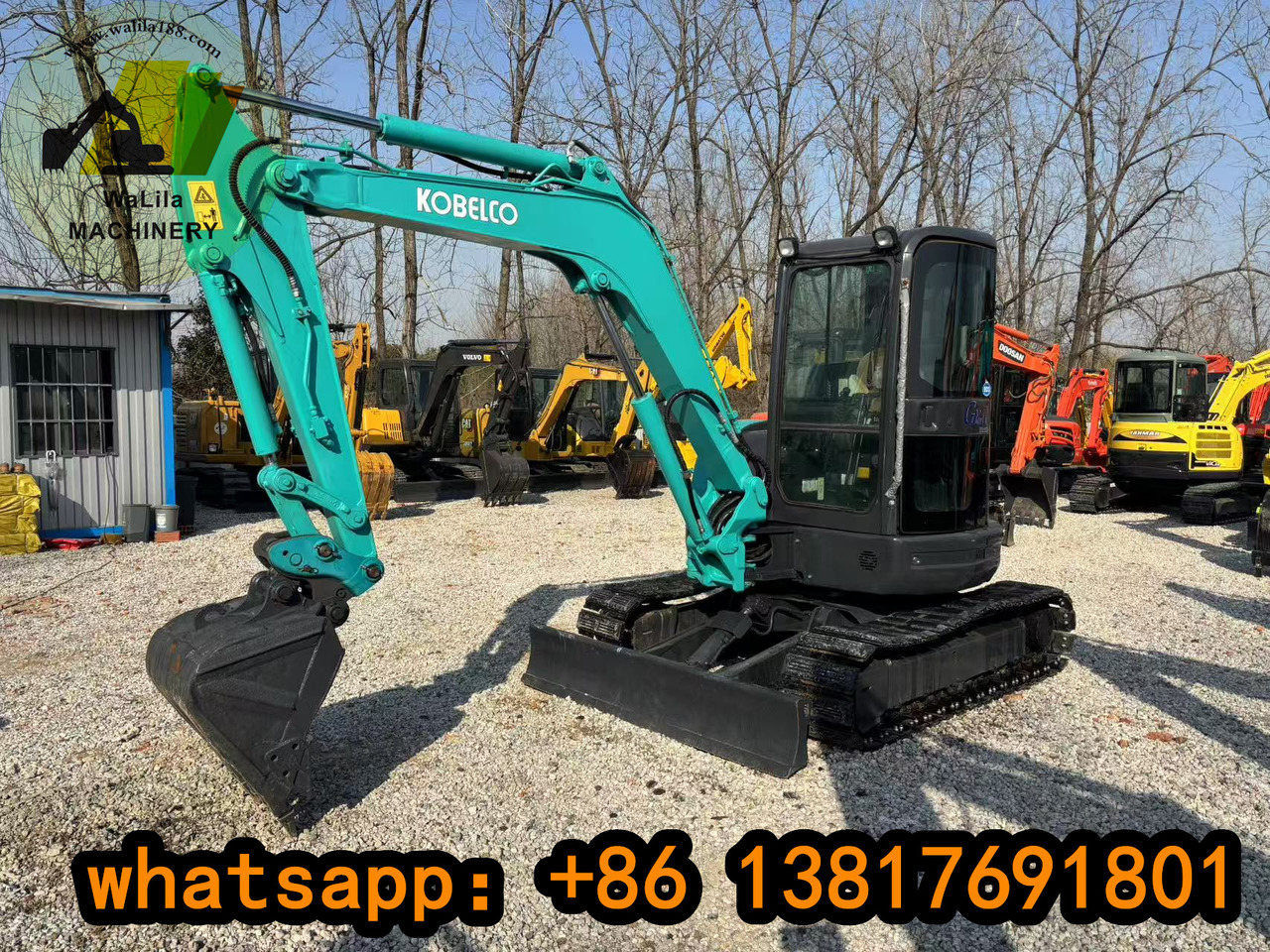 KOBELCO SK55 - Mini escavadeira: foto 4 KOBELCO SK55 - Mini escavadeira: foto 4