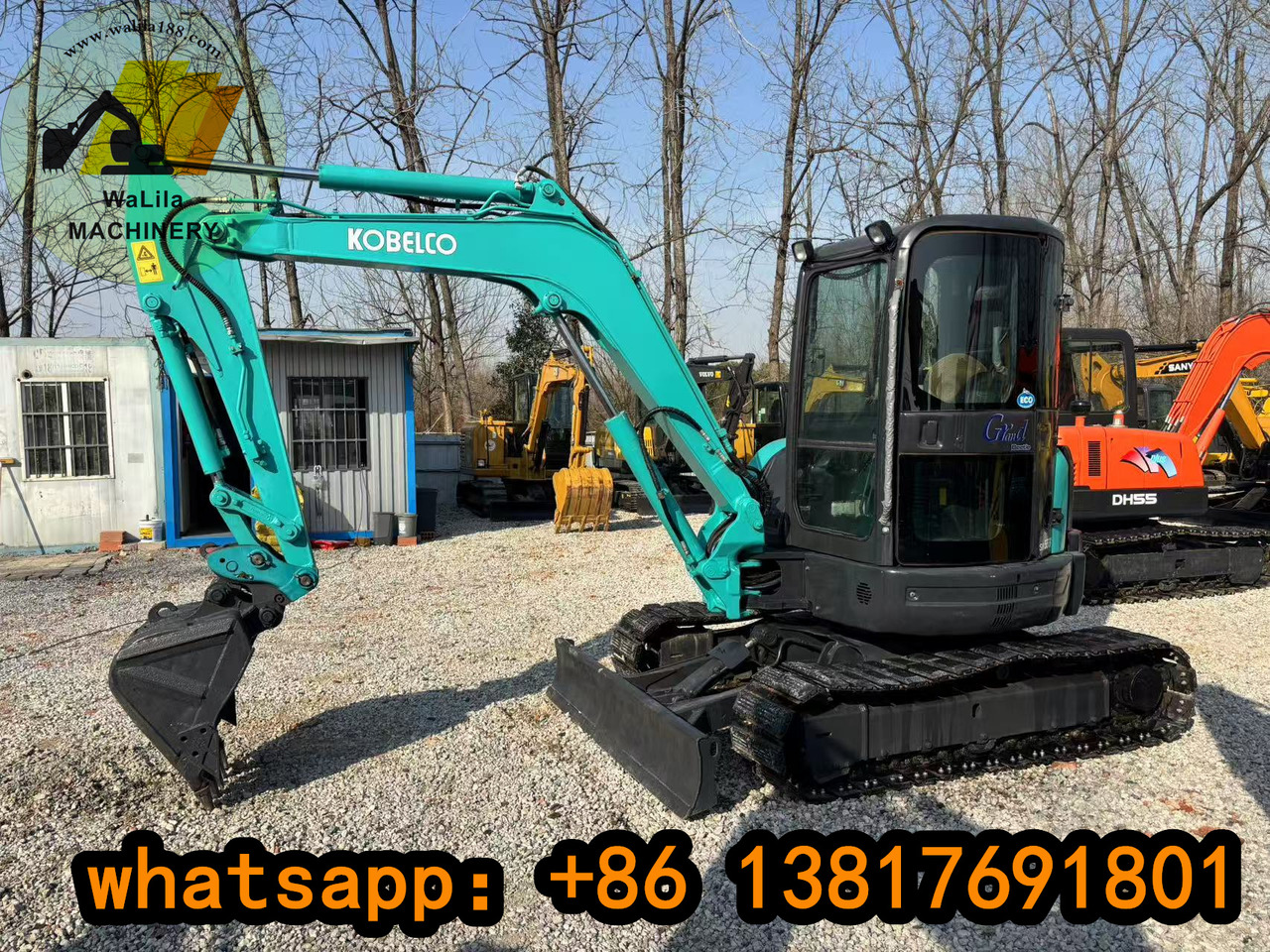 KOBELCO SK55 - Mini escavadeira: foto 5 KOBELCO SK55 - Mini escavadeira: foto 5