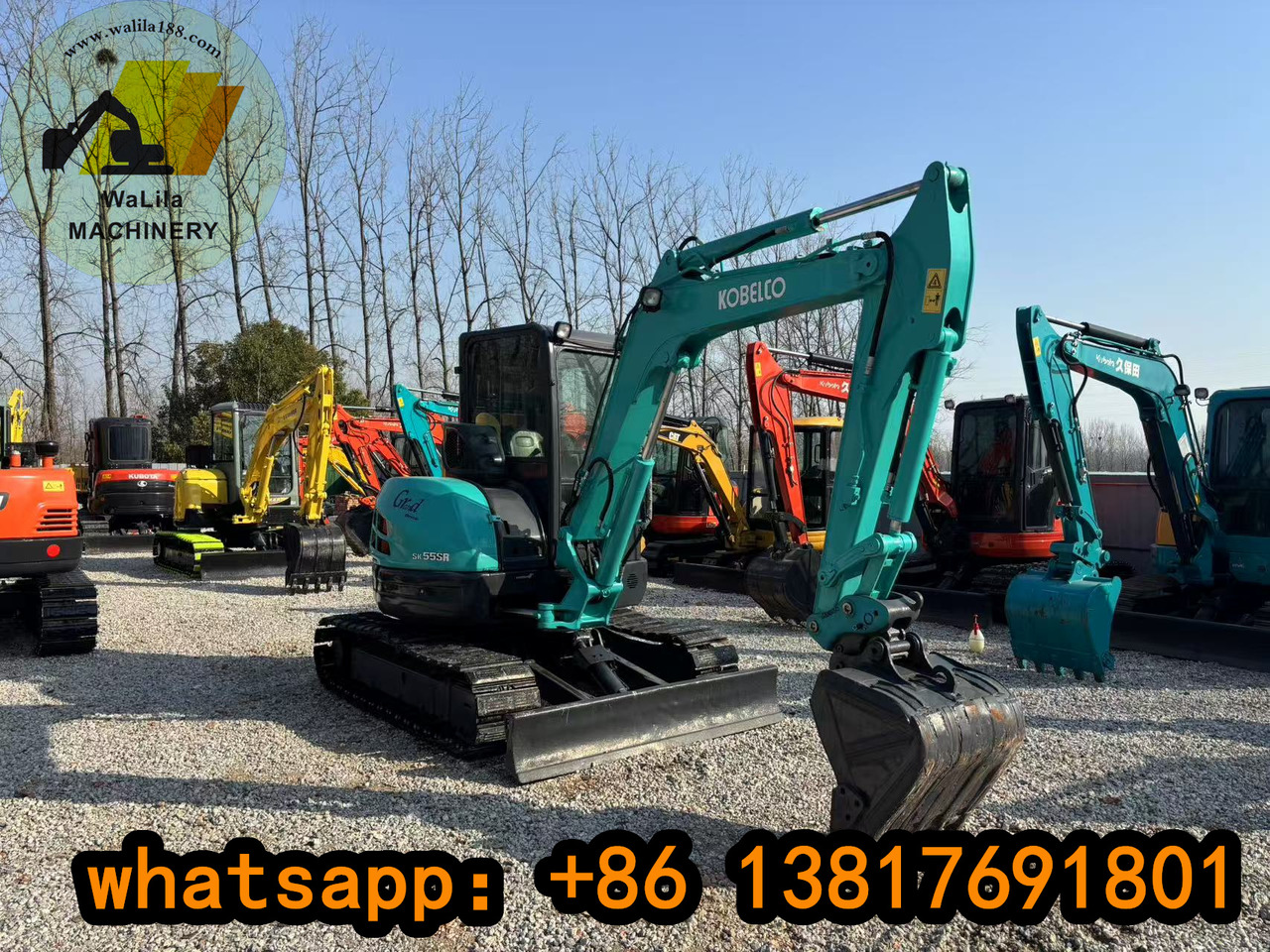 KOBELCO sk55 - Mini escavadeira: foto 5 KOBELCO sk55 - Mini escavadeira: foto 5