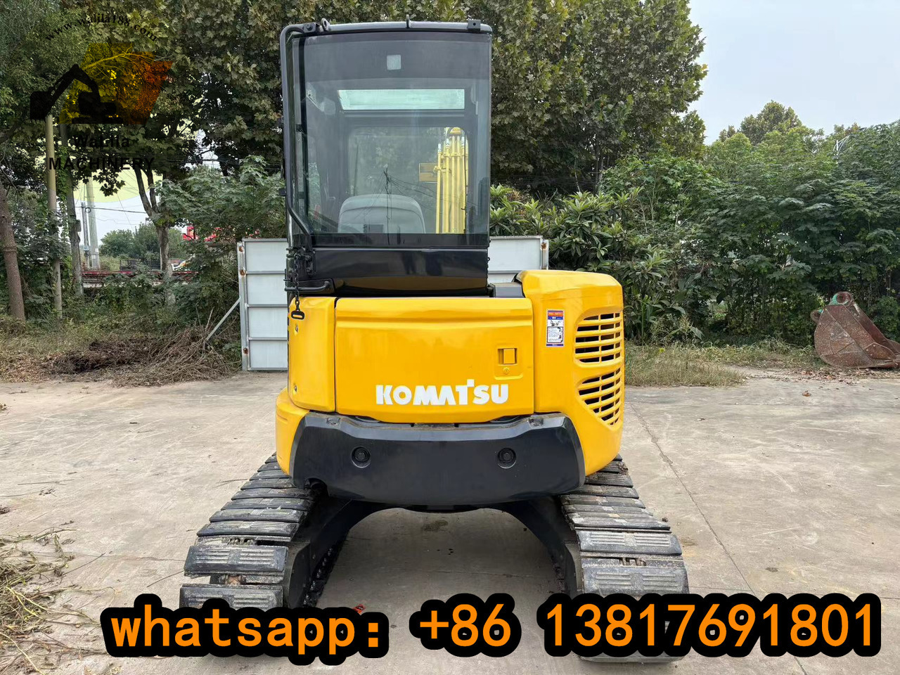 KOMATSU PC 55 MR-3 - Mini escavadeira: foto 5 KOMATSU PC 55 MR-3 - Mini escavadeira: foto 5