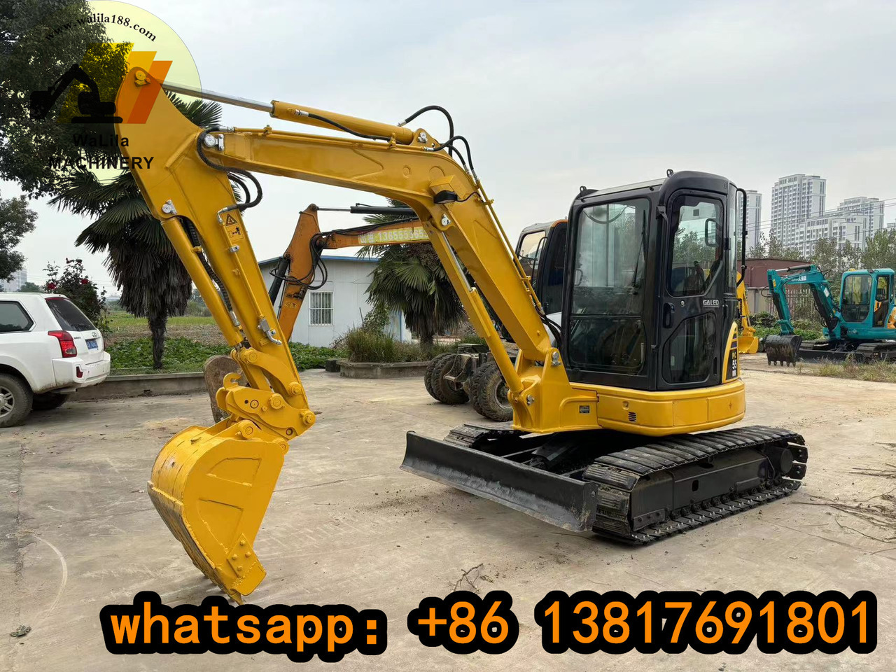 KOMATSU PC 55 MR-3 - Mini escavadeira: foto 3 KOMATSU PC 55 MR-3 - Mini escavadeira: foto 3