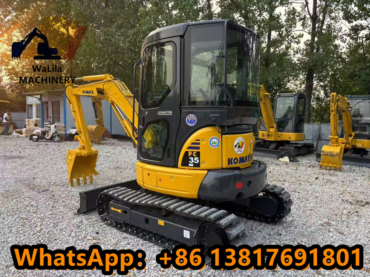 KOMATSU PC35 - Mini escavadeira: foto 3 KOMATSU PC35 - Mini escavadeira: foto 3