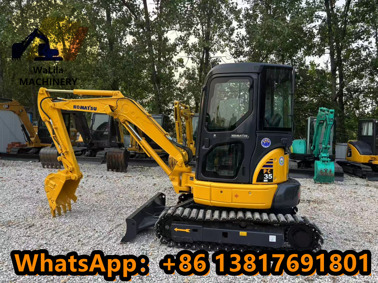 KOMATSU PC35 - Mini escavadeira: foto 1 KOMATSU PC35 - Mini escavadeira: foto 1