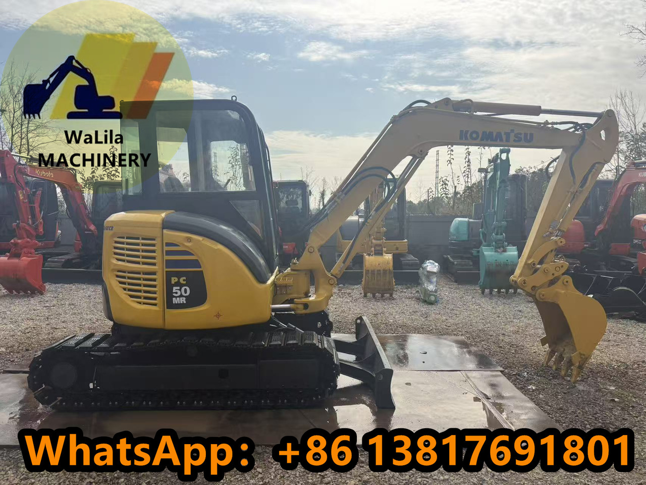 KOMATSU PC50 - Mini escavadeira: foto 1 KOMATSU PC50 - Mini escavadeira: foto 1