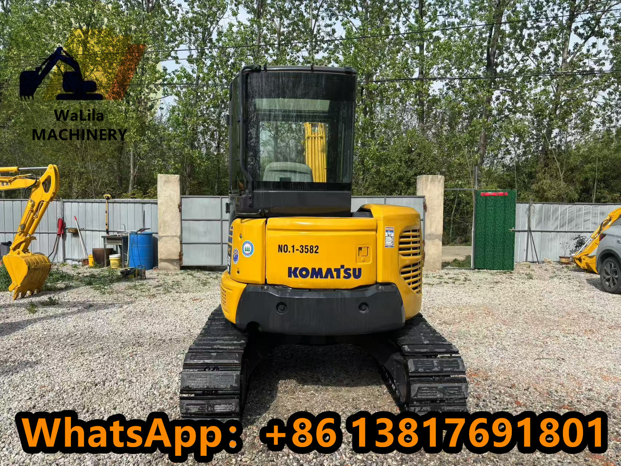 KOMATSU PC50 - Mini escavadeira: foto 3 KOMATSU PC50 - Mini escavadeira: foto 3