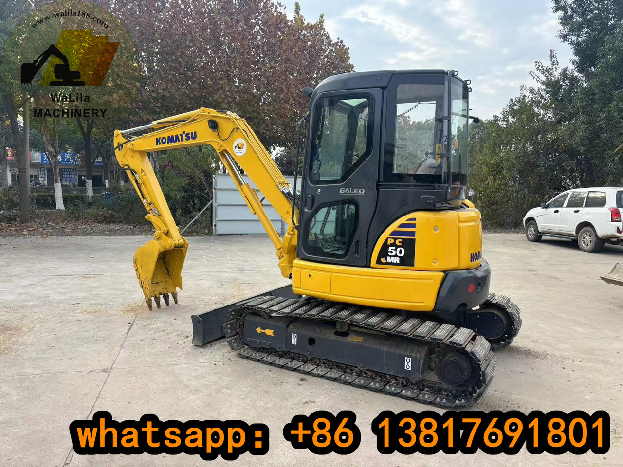 KOMATSU PC50 - Mini escavadeira: foto 1 KOMATSU PC50 - Mini escavadeira: foto 1