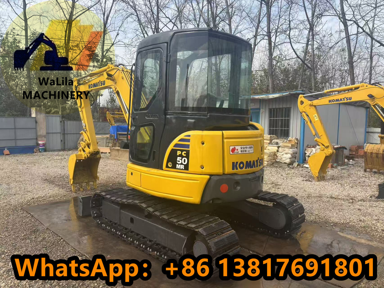KOMATSU PC50 - Mini escavadeira: foto 4 KOMATSU PC50 - Mini escavadeira: foto 4